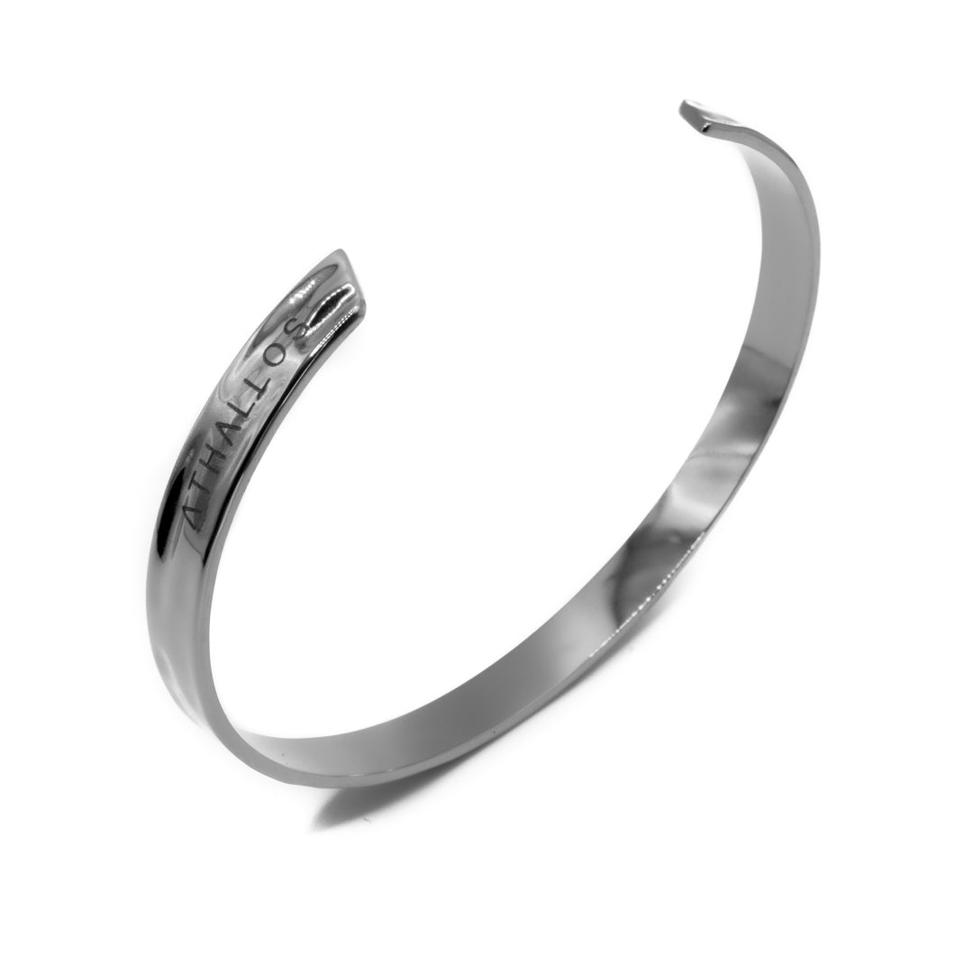 Forged Cuff Bracelet (Silver)