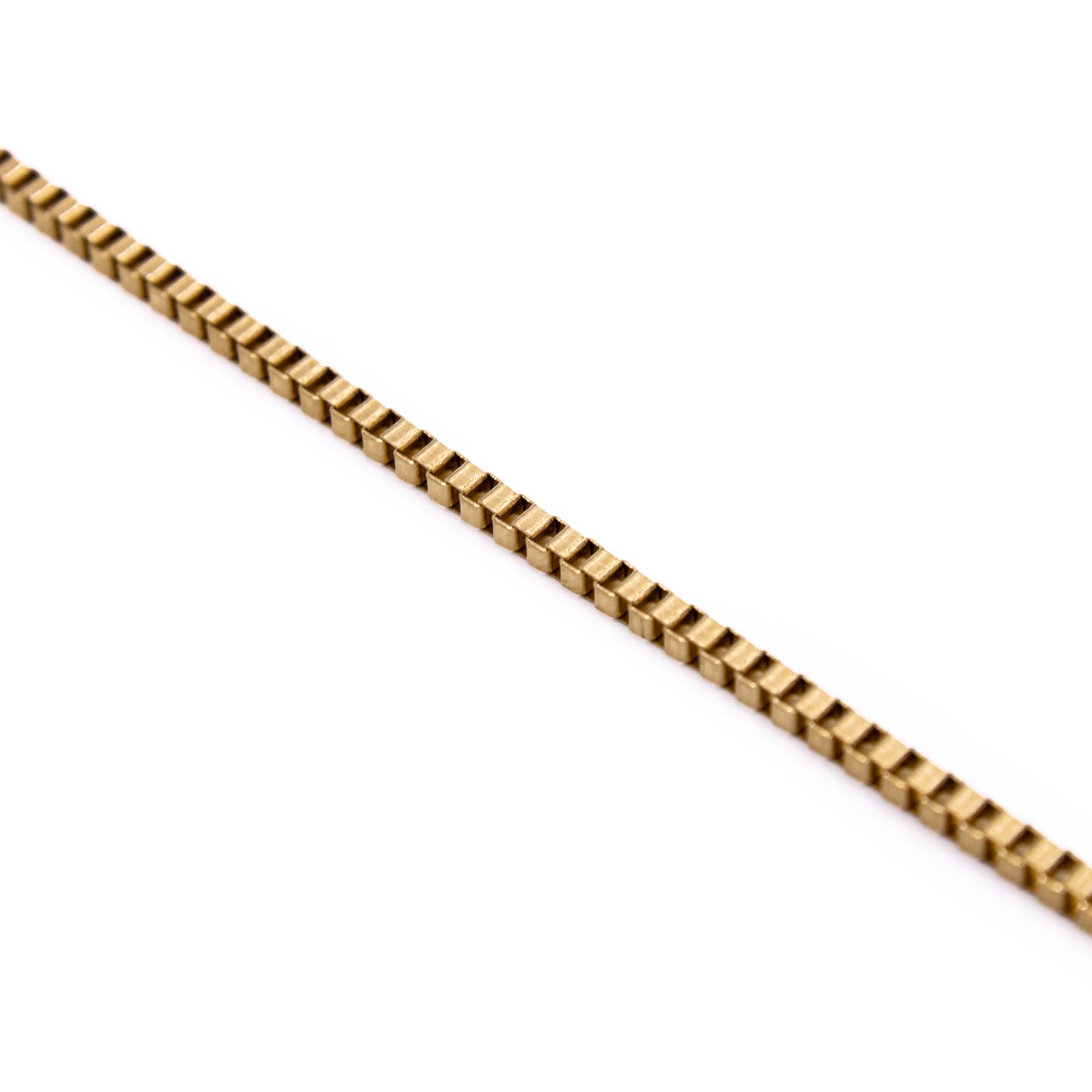 Box Bracelet 2mm (Gold)
