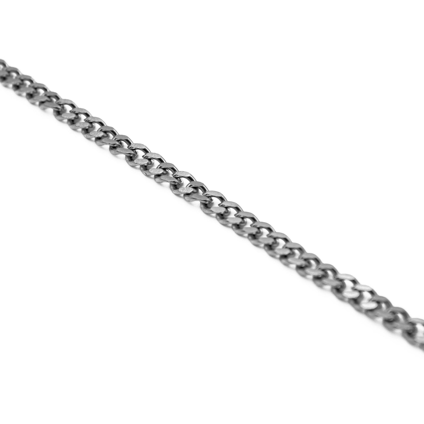 Cuban Bracelet 3mm (Silver)