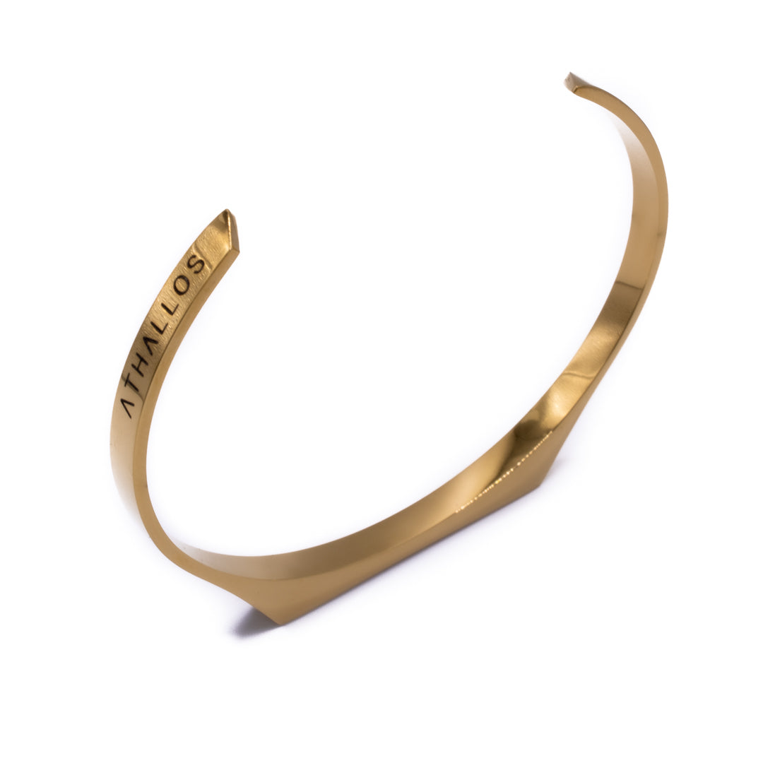 Signet Cuff Bracelet (Gold)