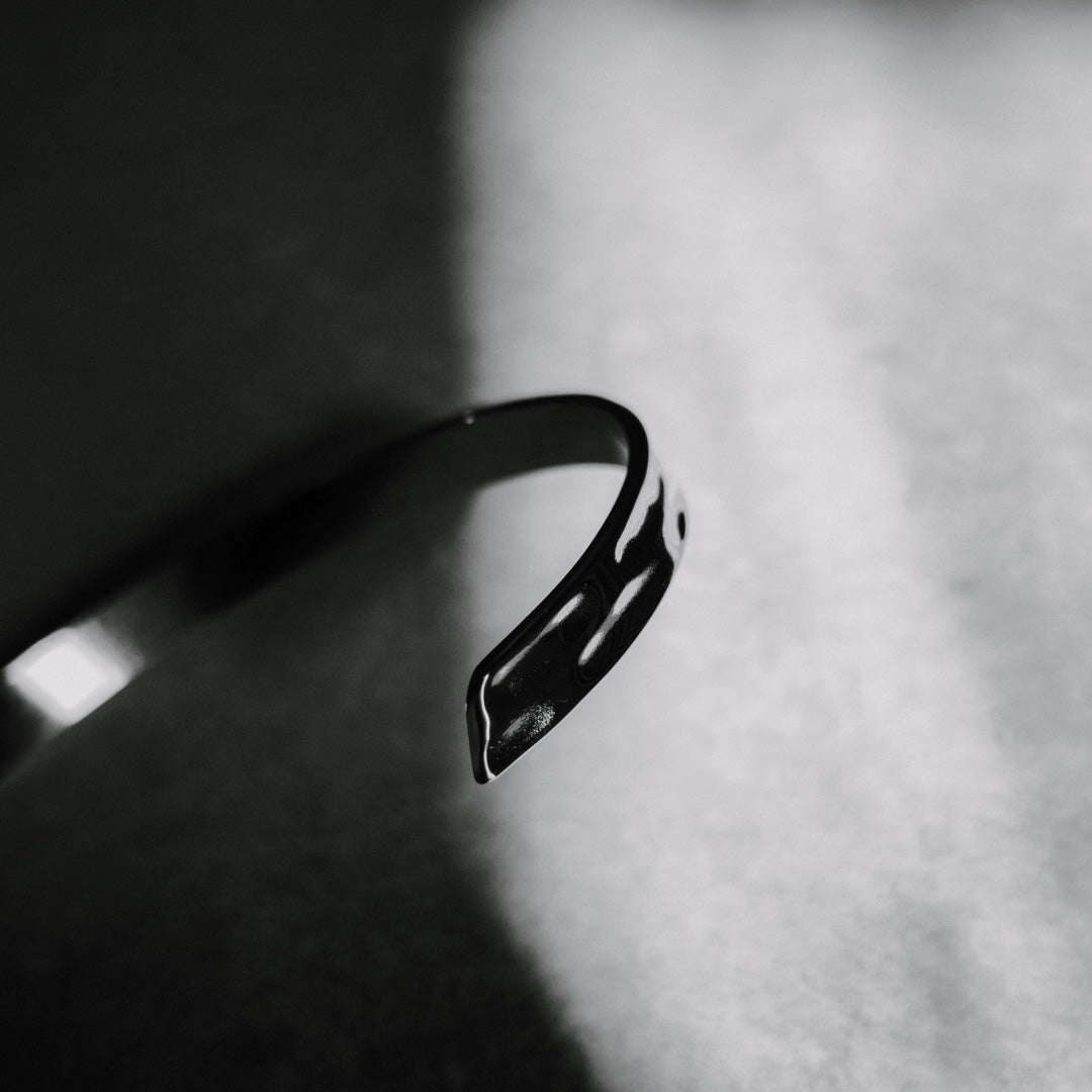 Forged Cuff Bracelet (Silver)