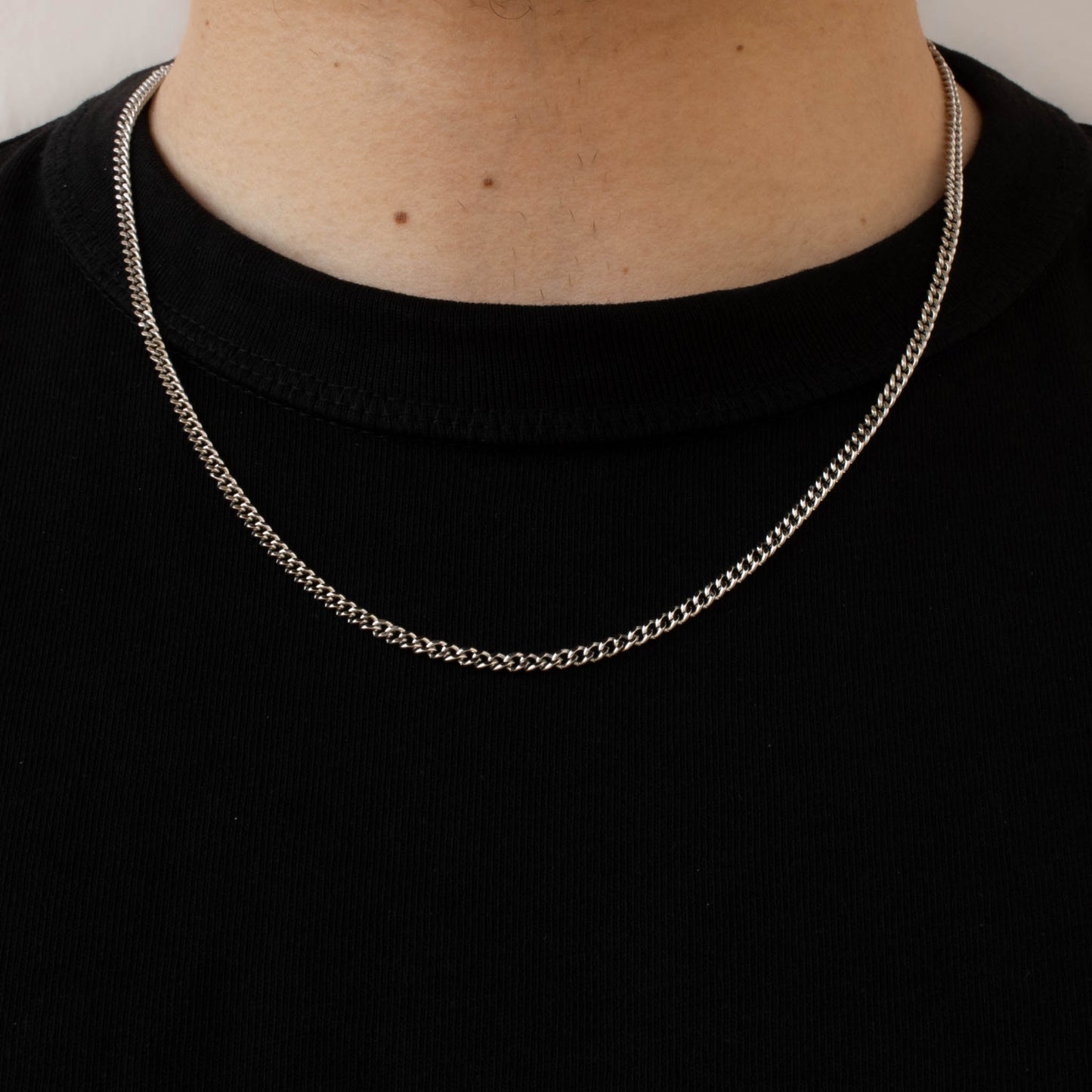 Cuban Chain 3mm (Silver)