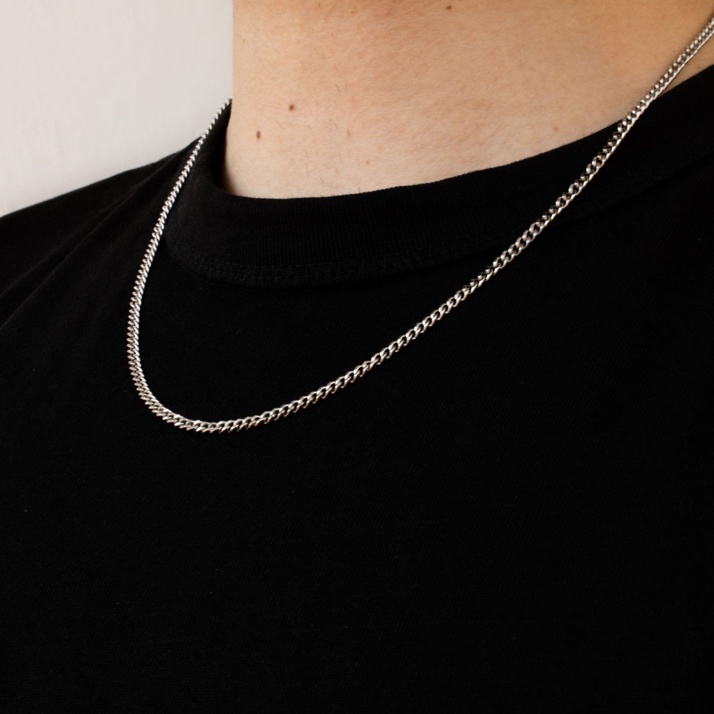 Cuban Chain 3mm (Silver)