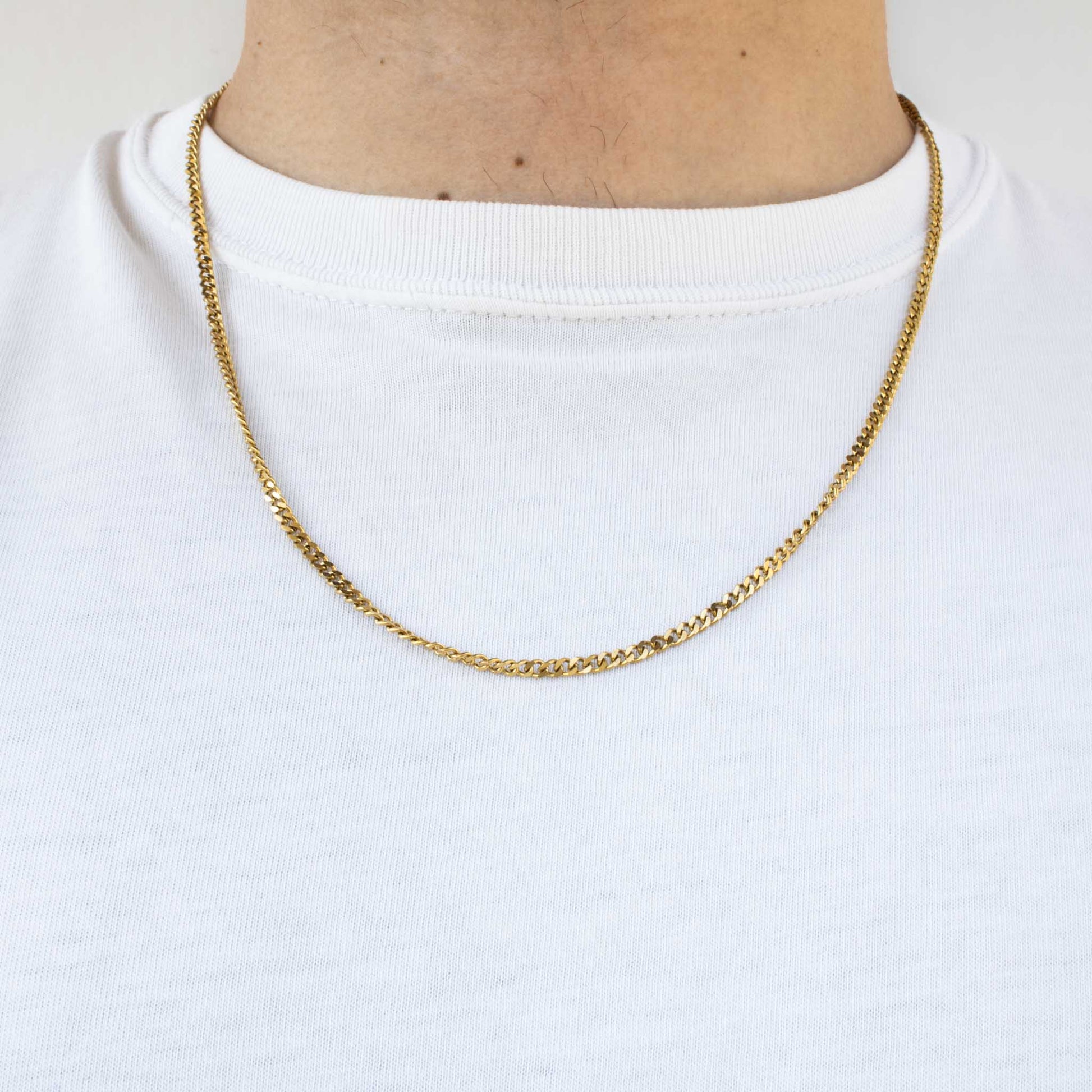 Cuban Chain 3mm (Gold) – Athallos
