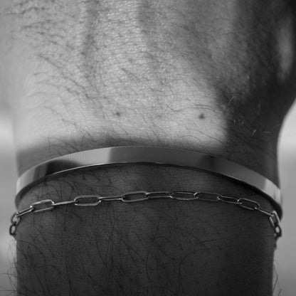 Cuff Bracelet (Silver)