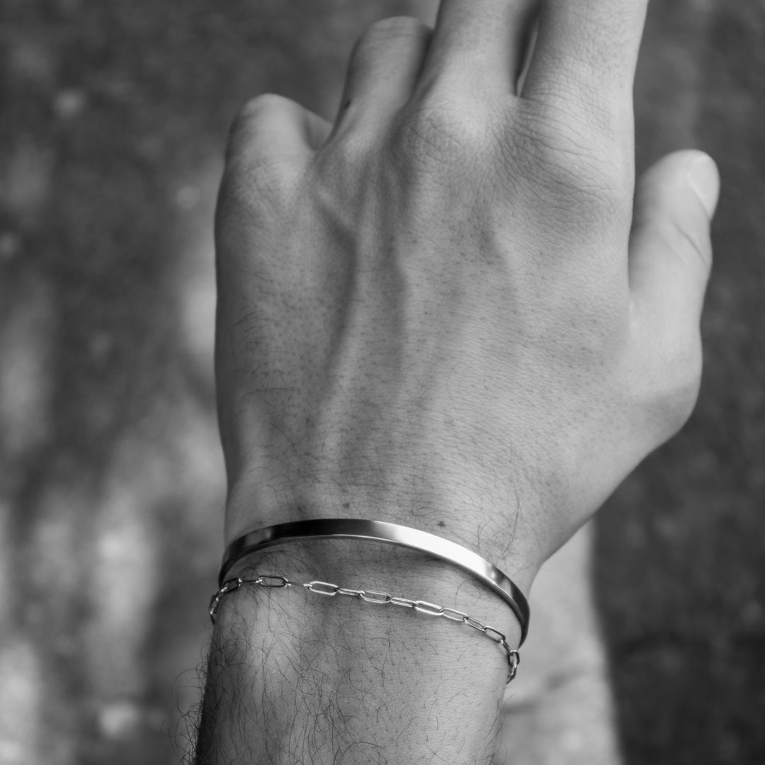 Cuff Bracelet (Silver)