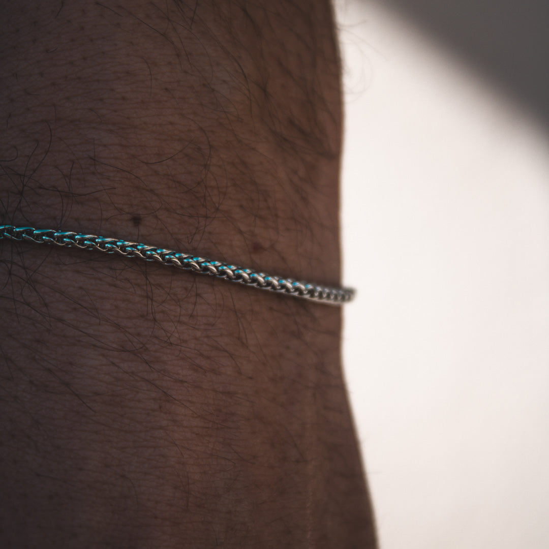 Foxtail Bracelet 2.5mm (Silver)
