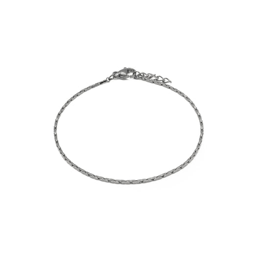 Linear Bracelet 1.3mm (Silver)