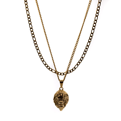 Lion Head Set (Gold)