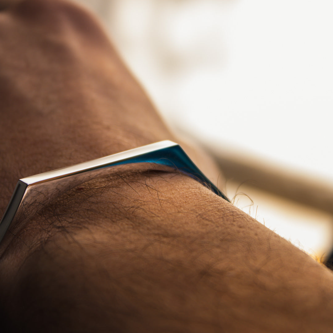 Signet Cuff Bracelet (Silver)