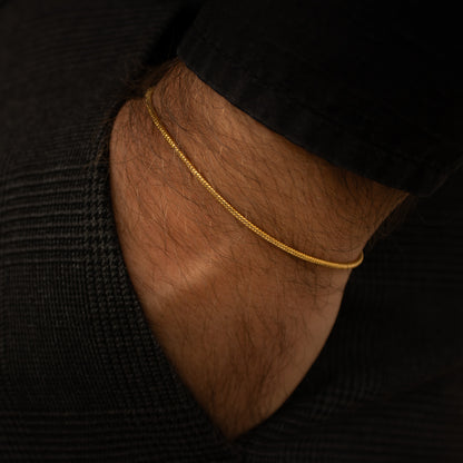 Snake Bracelet 1.5mm (Gold)