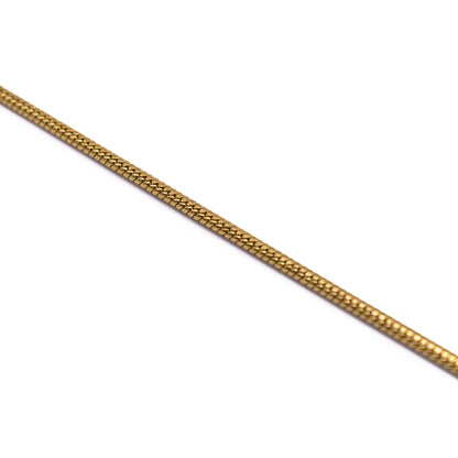 Snake Bracelet 1.5mm (Gold)