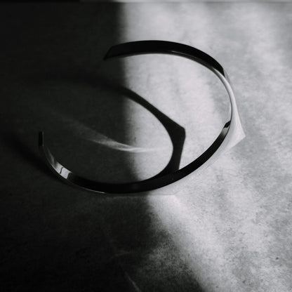 Signet Cuff Bracelet (Silver)