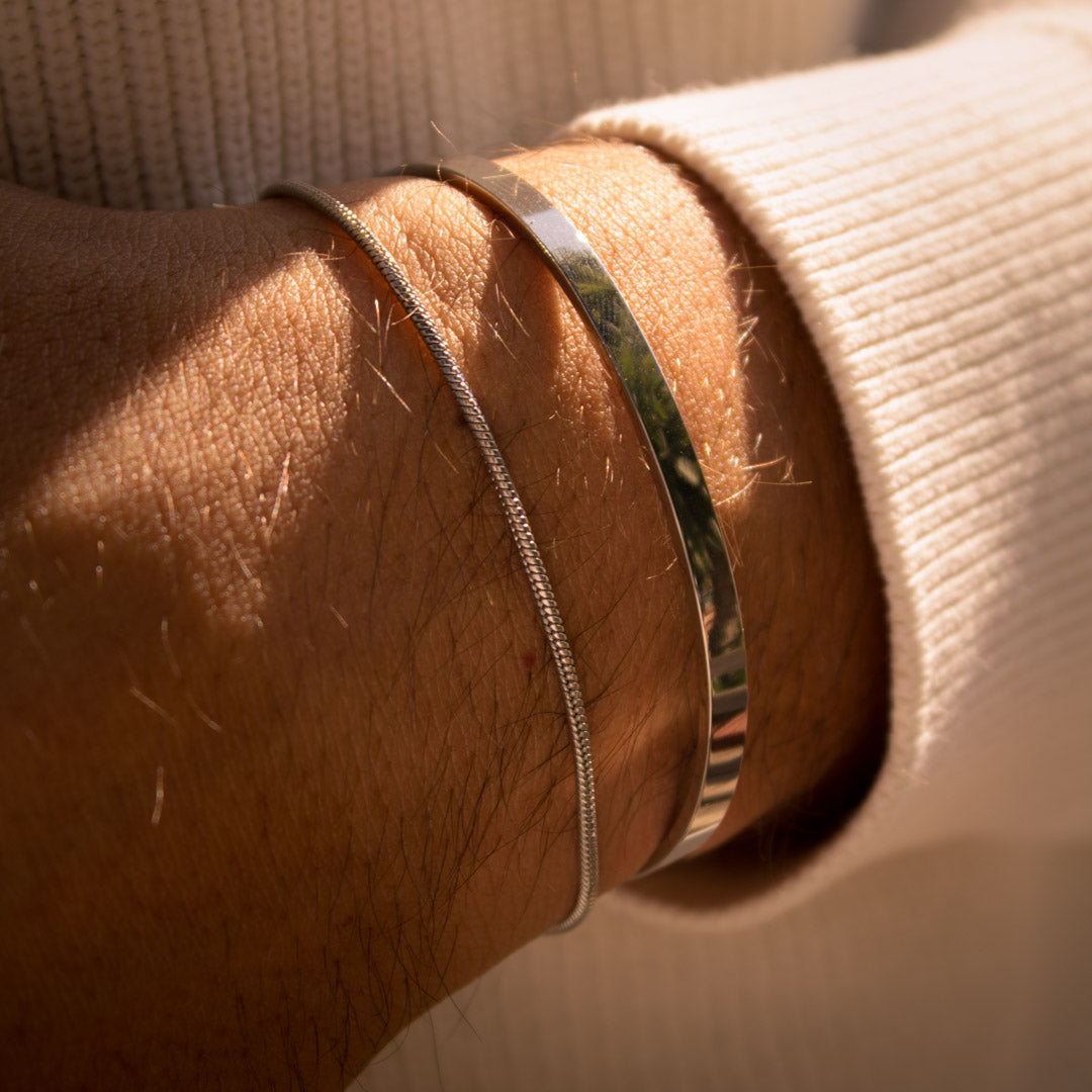 Cuff Bracelet (Silver)
